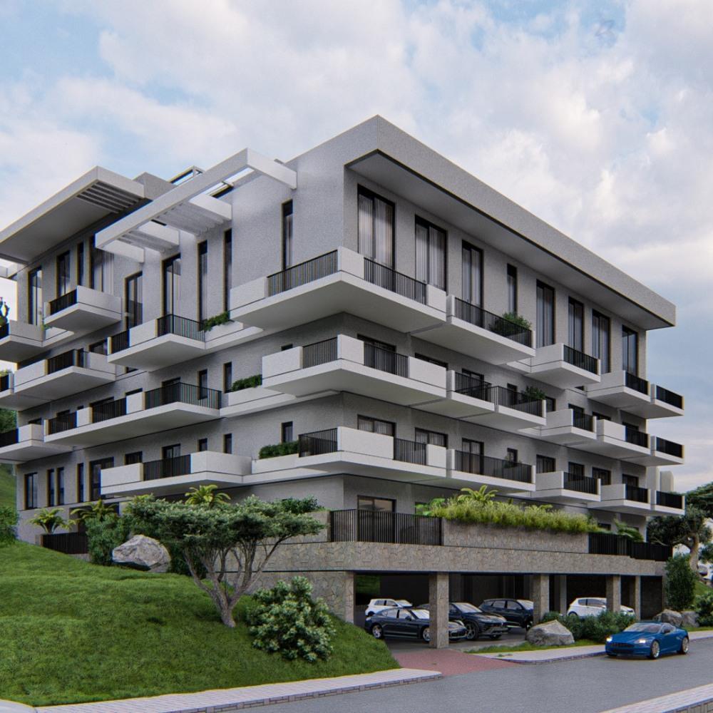 Seaview 1-Bedroom Apartment for Sale in Saranda – 76.83 m², New Building on Panorama Street, First Floor