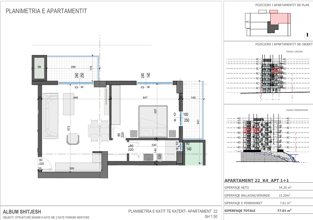 1+1 Apartment for Sale in Saranda – Perfect Investment Property Near Beach