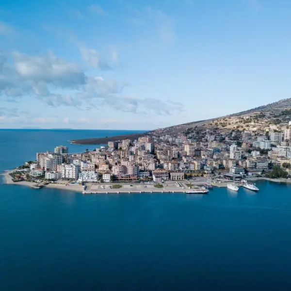 Prime Beachfront Hotel for Sale in Saranda – 11-Storey Building with Private Shoreline Access