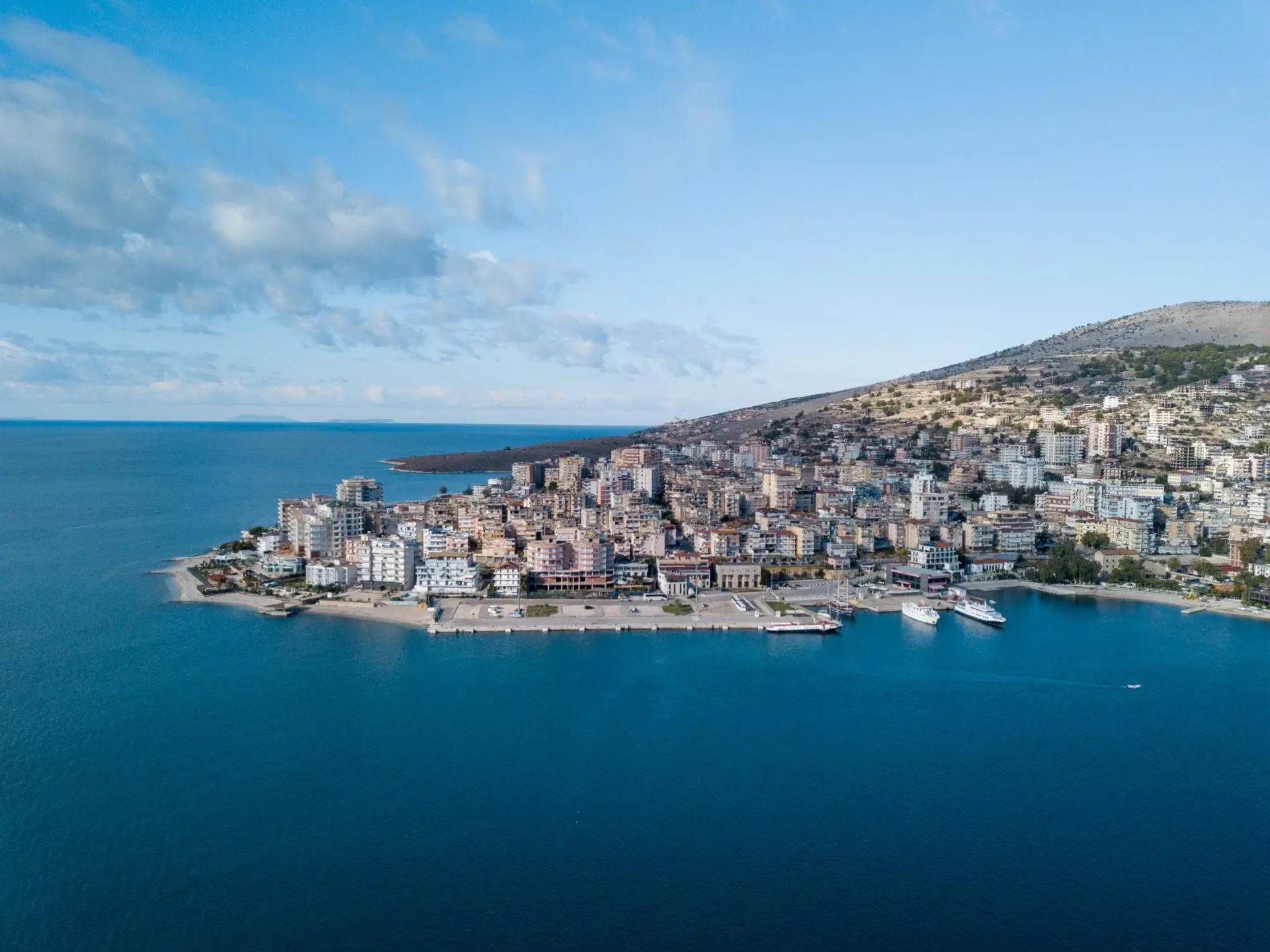 Prime Beachfront Hotel for Sale in Saranda – 11-Storey Building with Private Shoreline Access