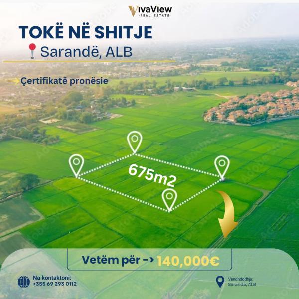 Terrain à Vendre à Saranda, Albanie – Opportunité d'Investissement Privilégiée