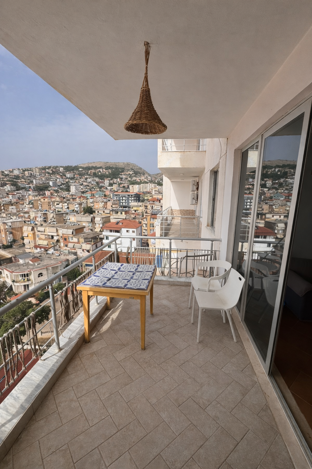 Seaview Apartment Property for Sale in Central Saranda – 2+1 Apartment