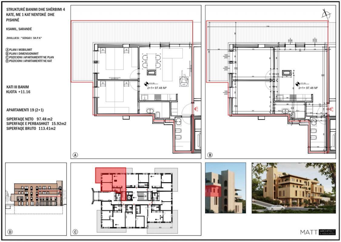 Luxury 2+1 Apartment for Sale at ZAYA Residence Ksamil | Premium Residence with Private Pool