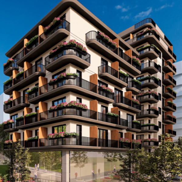 2-Bedroom Apartment with 2 Bathrooms for Sale in Saranda – Mitat Hoxha Street, 100m from the Sea