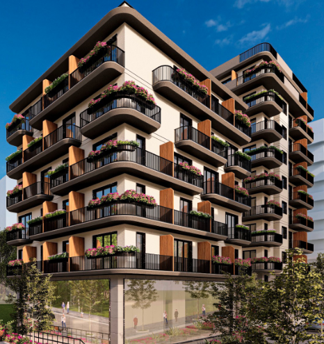 1-Bedroom Apartment for Sale in Saranda – Mitat Hoxha Street, 100m from the Sea