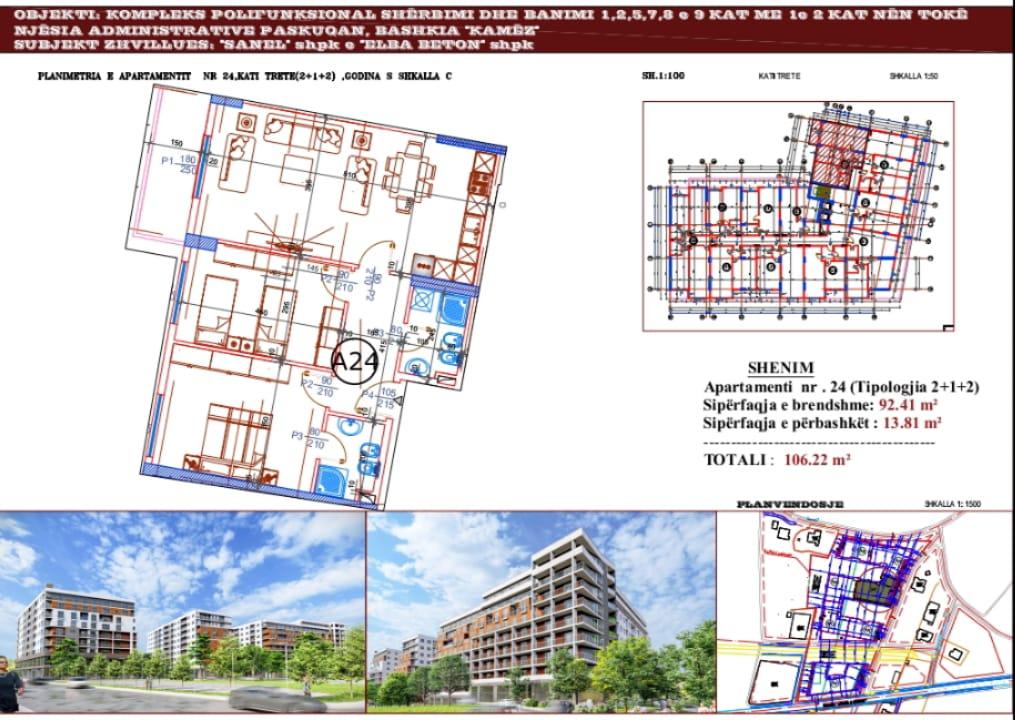 2-Bedroom Apartment for Sale in Paskuqan, Tirana