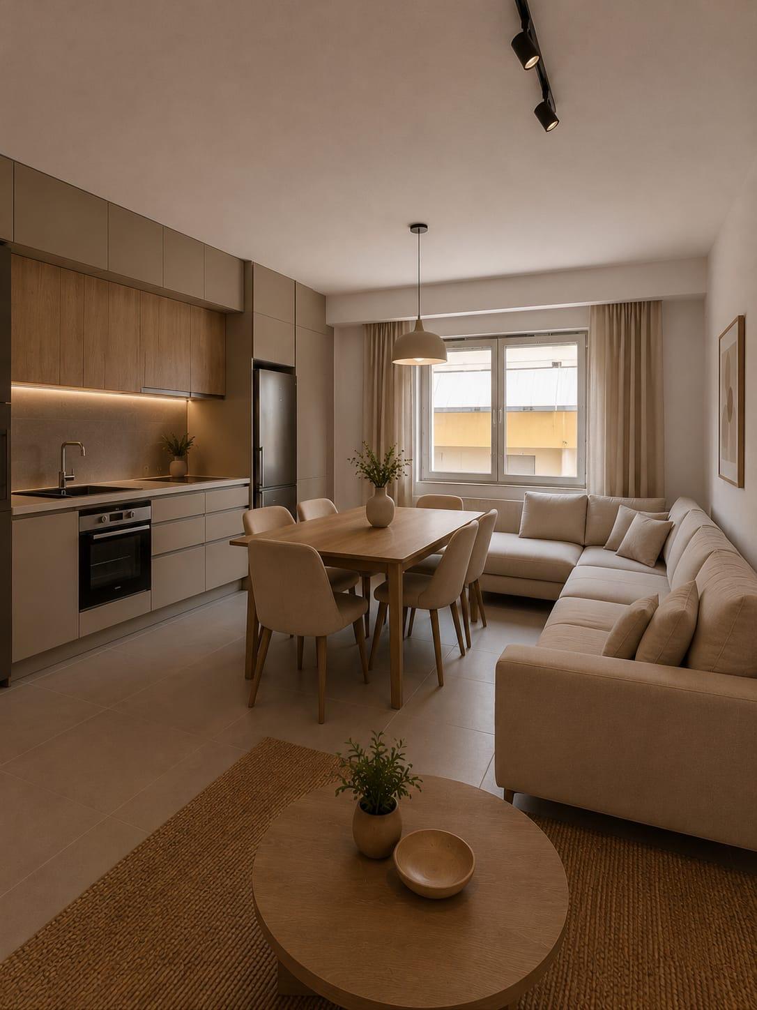 1+1 Apartment for Sale in Golem – New Building with Balcony & Natural Light