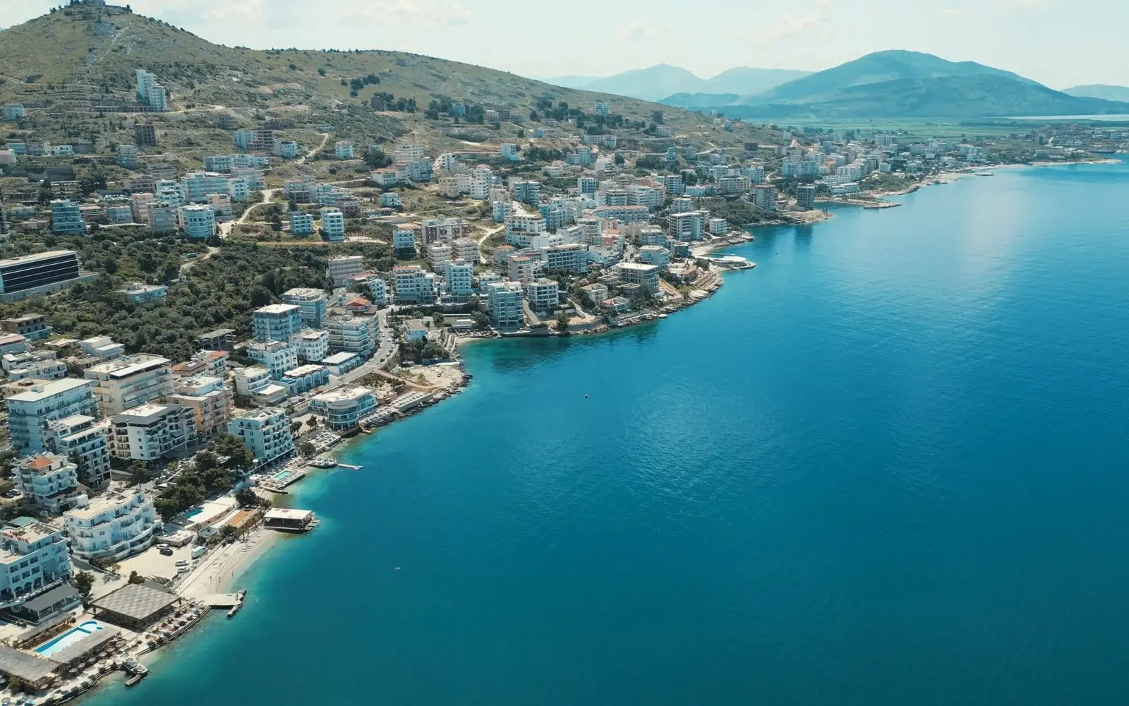 Seaview Apartment Property for Sale in Central Saranda – 2+1 Apartment