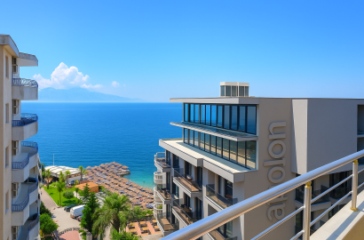 Furnished 2-Bedroom Apartment with Large Seaview Balcony – Mitat Hoxha, Saranda