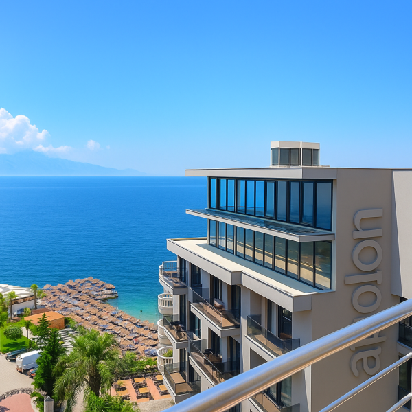 Furnished 2-Bedroom Apartment with Large Seaview Balcony – Mitat Hoxha, Saranda
