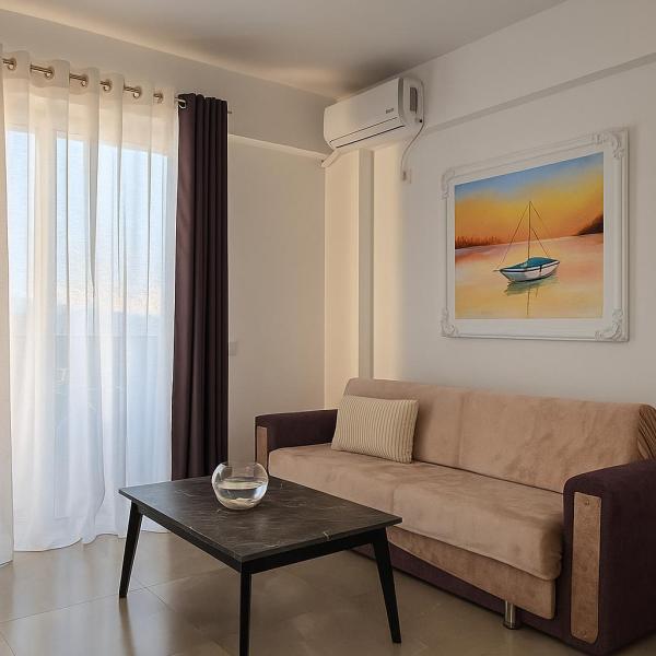 Comfortable 1-Bedroom Apartments for Long-Term Rent in Saranda – Green Surroundings & Partial Sea View
