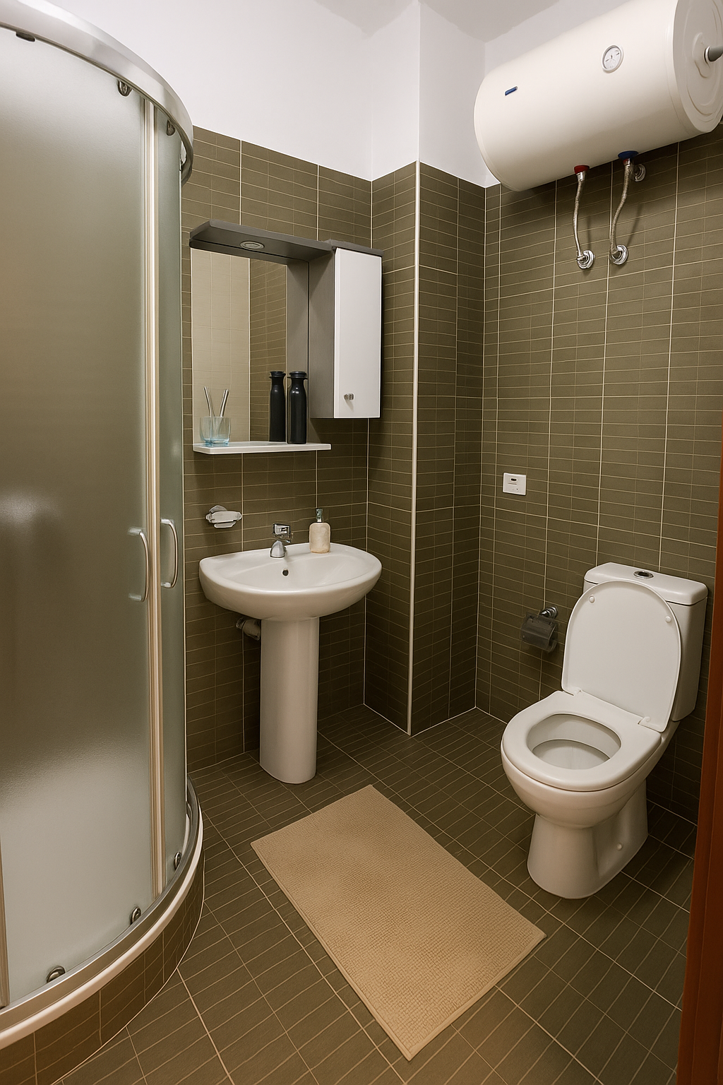 Comfortable Studio Apartment Just 60m from the Sea in Saranda – Fully Furnished, Sea View, Long-Term Rental