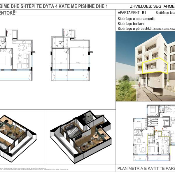 Ksamil, Apartment 1+1 For Sale In First Floor , Residence