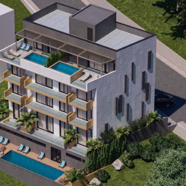 Apartament (2+1) na sprzedaż z widokiem na morze, Saranda, Albania