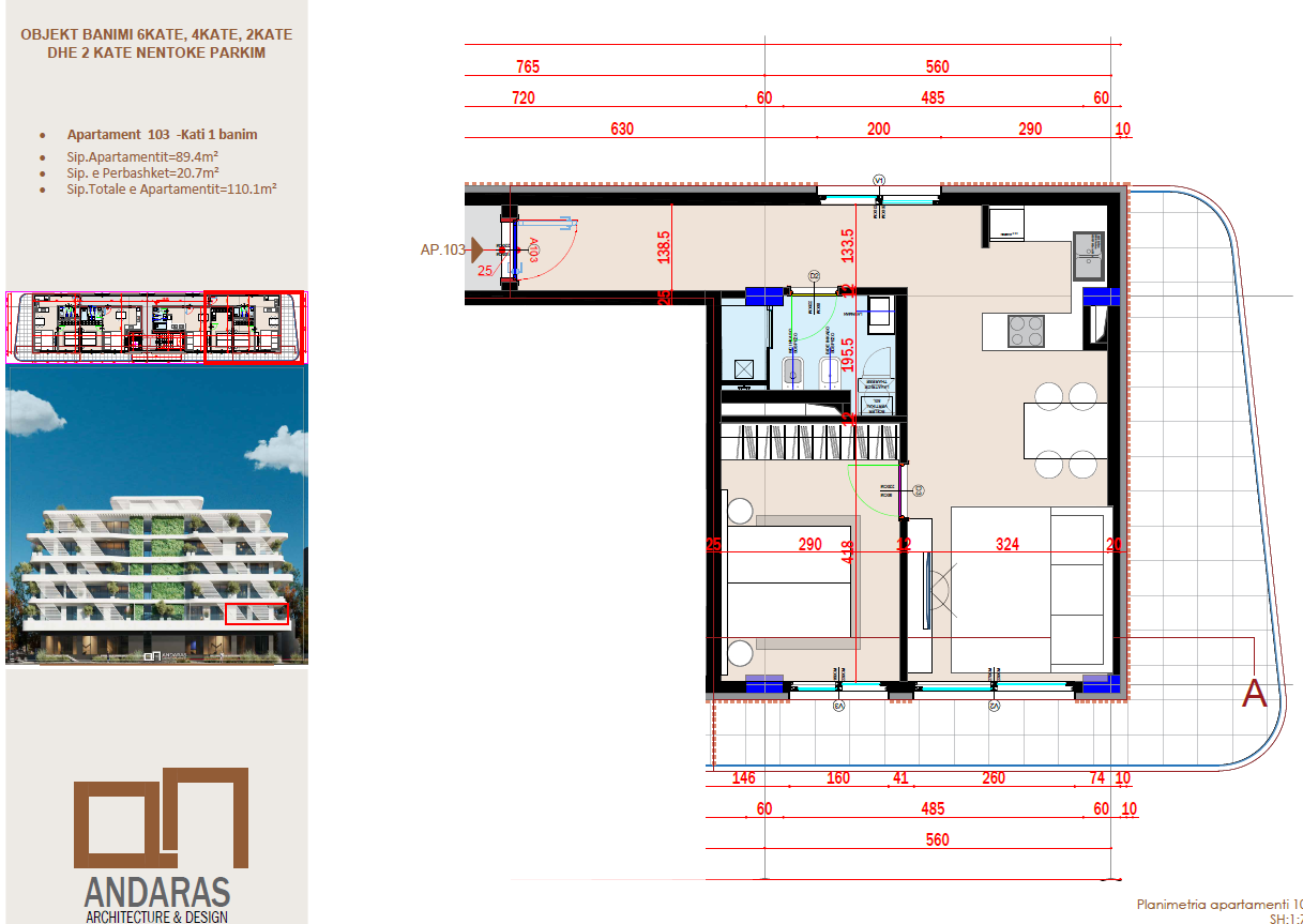 Spacious 1-Bedroom Apartment for Sale in Saranda – Quiet Neighborhood, Large Veranda & Flexible Payment Plan