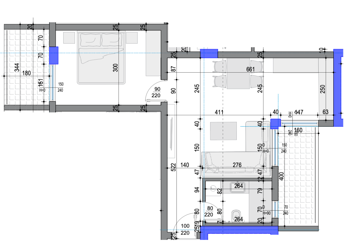Seaview 1-Bedroom Apartment for Sale in Saranda – 76.83 m², New Building on Panorama Street, First Floor