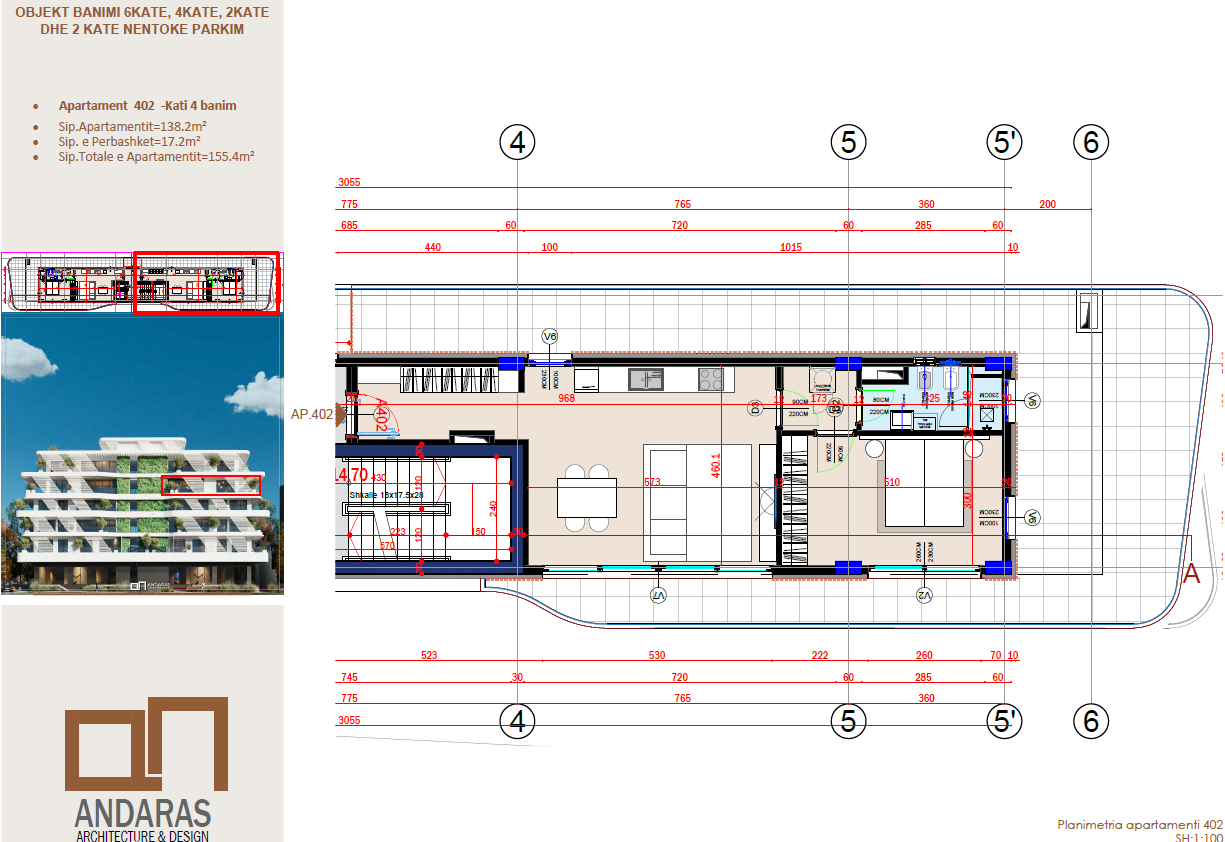 Spacious 1-Bedroom Apartment for Sale in Saranda – Quiet Neighborhood, Large Veranda & Flexible Payment Plan