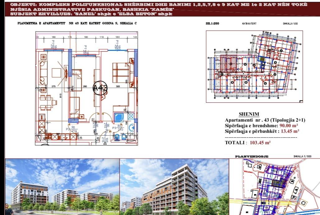 2-Bedroom Apartment for Sale in Paskuqan, Tirana