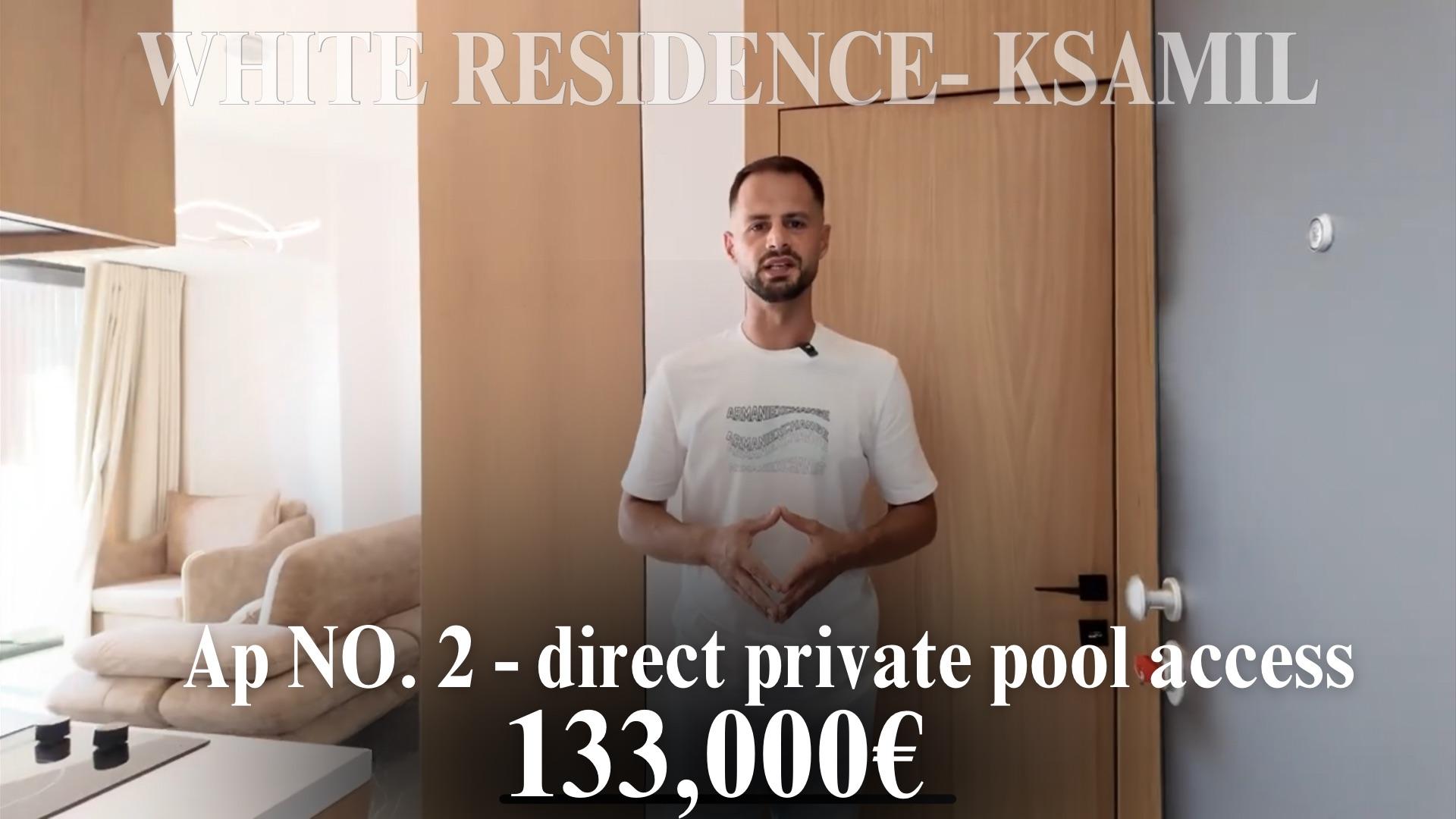 Appartamento Moderno con 1 Camera da Letto a Ksamil – 62m² | €133,000