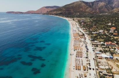 Invest in Albania: Orchard Land for Sale in Borsh – 2,541 m² with Mountain Air and Sea Proximity