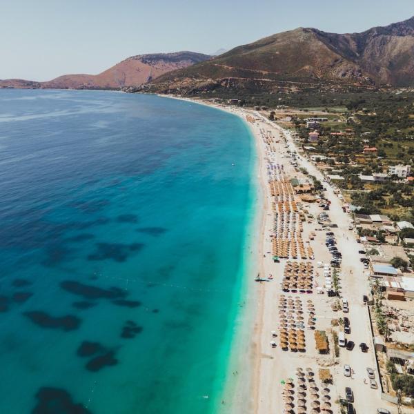 Invest in Albania: Orchard Land for Sale in Borsh – 2,541 m² with Mountain Air and Sea Proximity