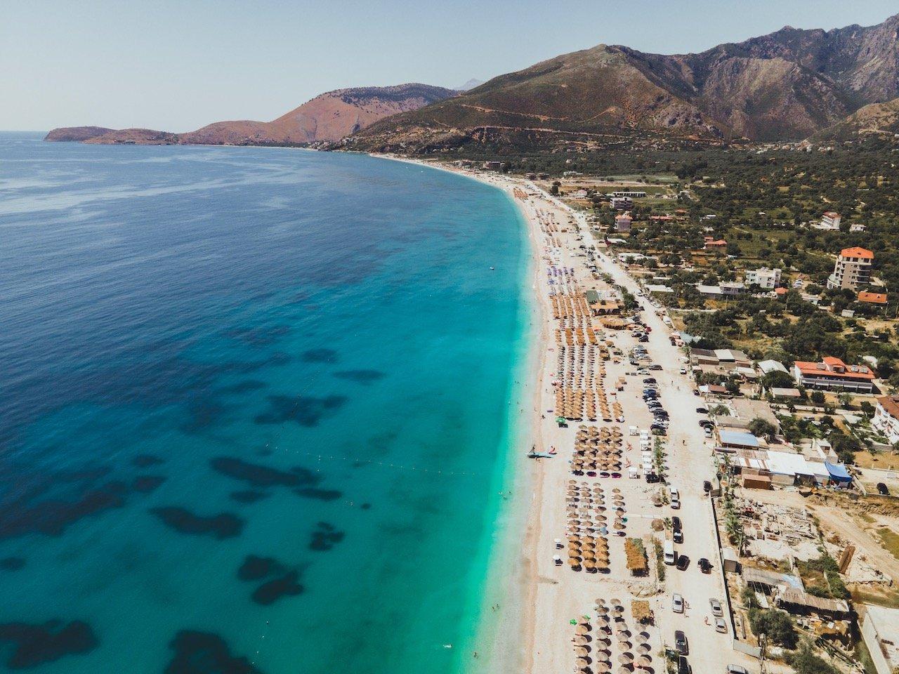 Invest in Albania: Seaview Land for Sale Just 70m from the Beach in Borsh