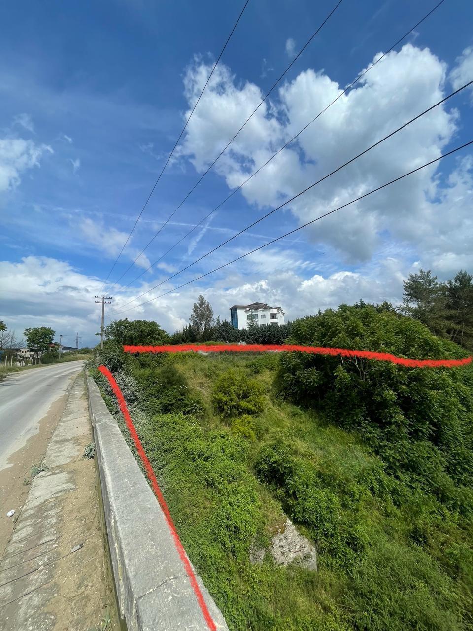 Land for Sale in Vaqarr, Tirana – 1,000 m² Roadside Plot
