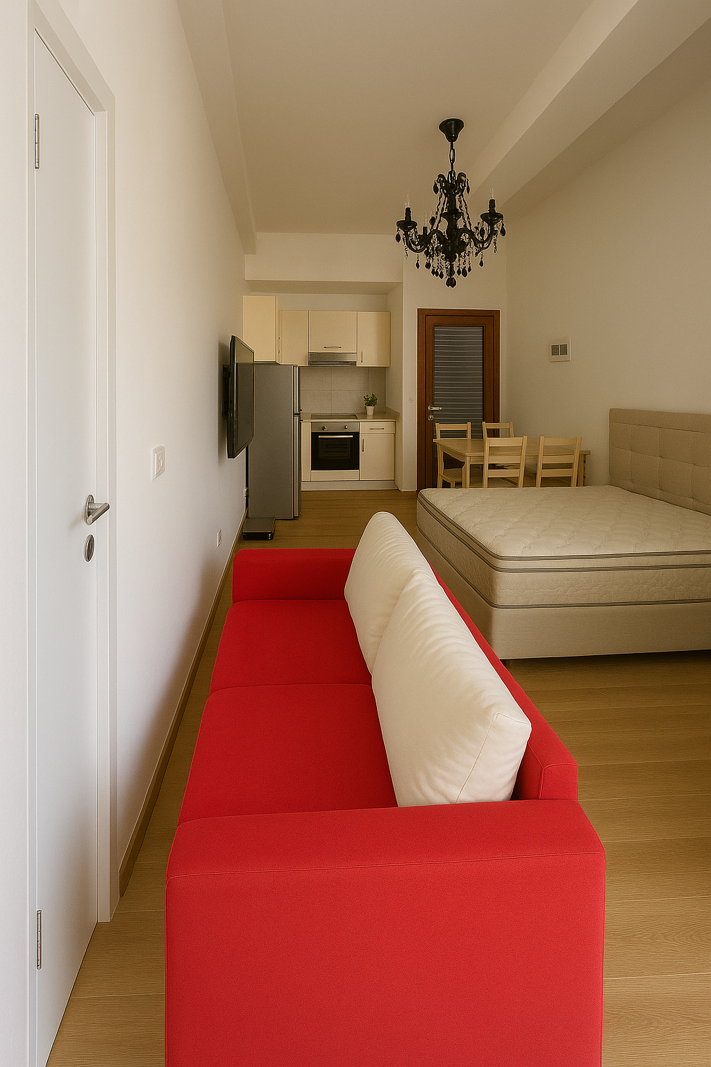 2-Bedroom Apartment for Sale in Saranda – Terrace, Porch & Quiet Residential Area