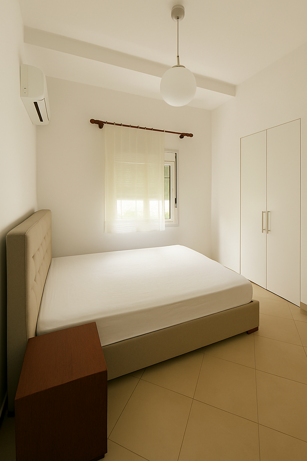 2-Bedroom Apartment for Sale in Saranda – Terrace, Porch & Quiet Residential Area