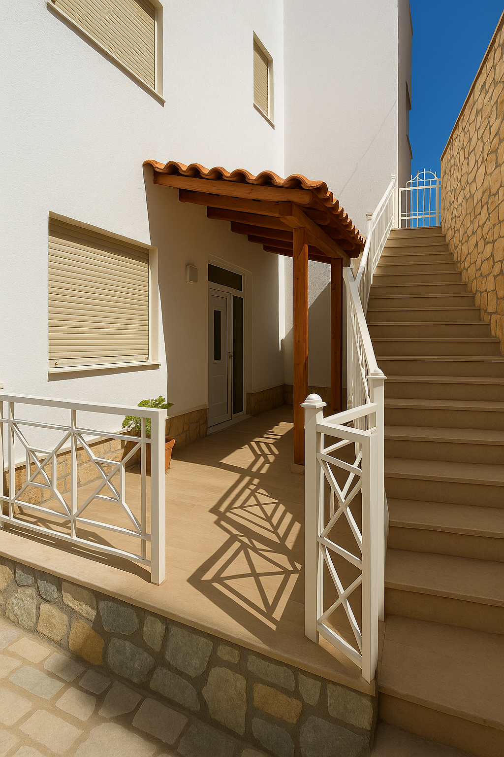 2-Bedroom Apartment for Sale in Saranda – Quiet Area with Private Terrace