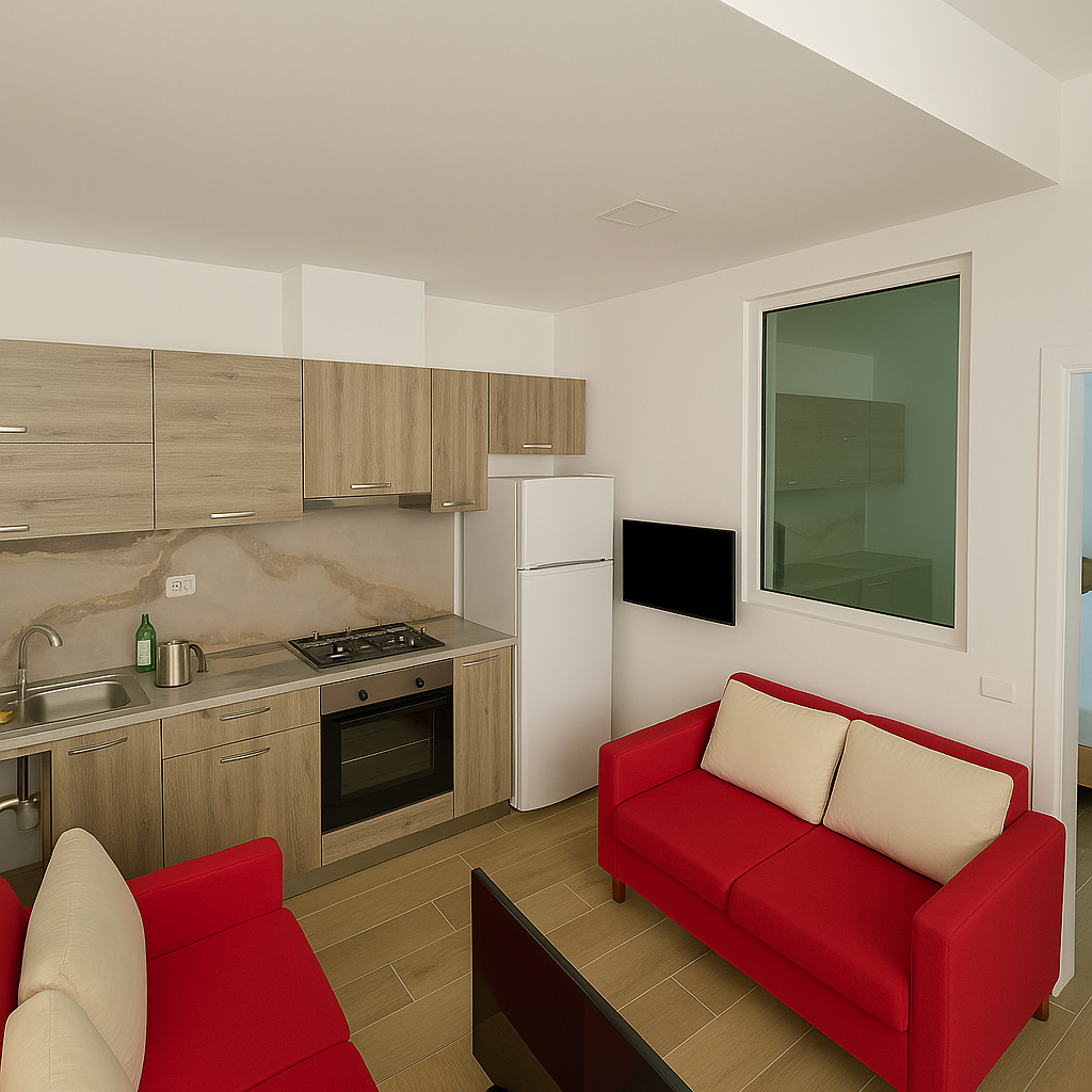 2-Bedroom Apartment for Sale in Saranda – Quiet Area with Private Terrace
