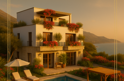 Luxury Villa 3&4 for Sale in Borsh, South Albania – High-End Design & Stunning Sea Views! 🌊✨