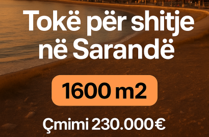 Land for Sale in Saranda - Strategic Location