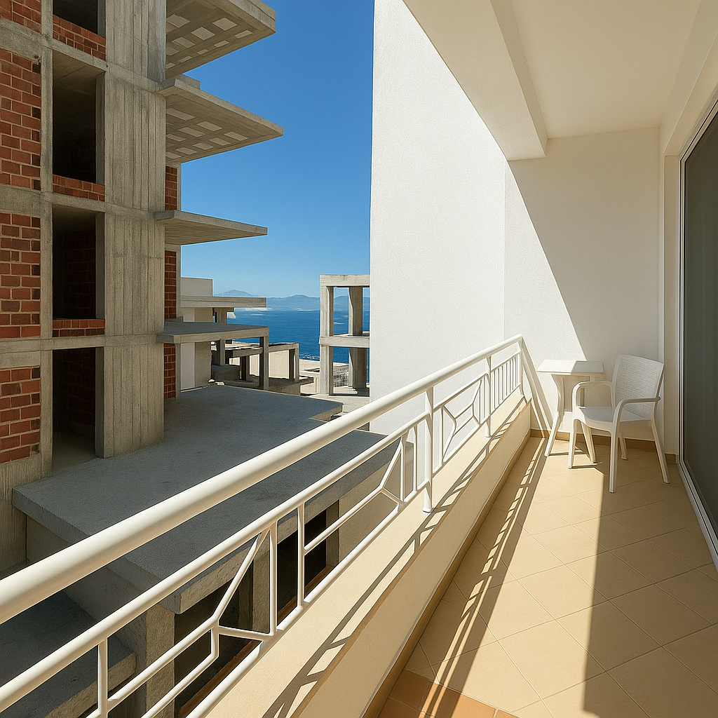 2-Bedroom Apartment for Sale in Saranda – 86m², Balcony with Partial Sea View, Quiet Area