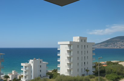 Sea View 2-Bedroom Apartment for Sale in Saranda – 109m², New Building, 100m from Beach