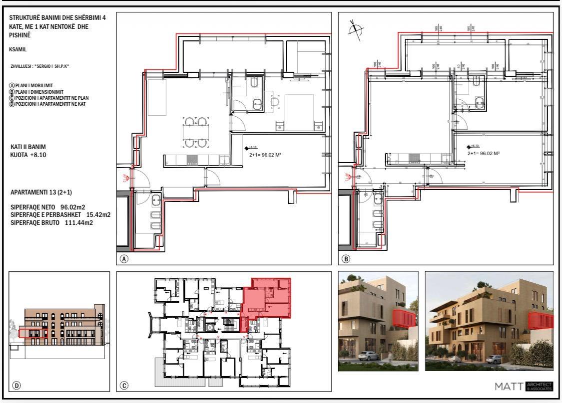 2+1 Apartment for Sale at ZAYA Residence Ksamil – Premium New Development with Private Pool