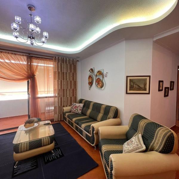 2+1 Apartment for Rent in 21 Dhjetori, Tirana | 110 m² Fully Furnished with Master Bedroom