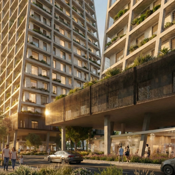 3+1 Apartment for Sale in Desla Tower, Durrës | 136.8 m² | 4th Floor