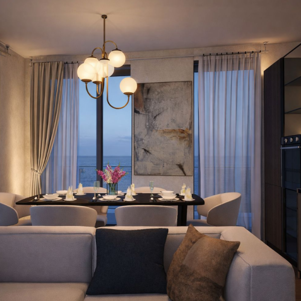 1+1 Apartment for Sale in Desla Tower, Durrës | 88.66 m² | 3rd Floor