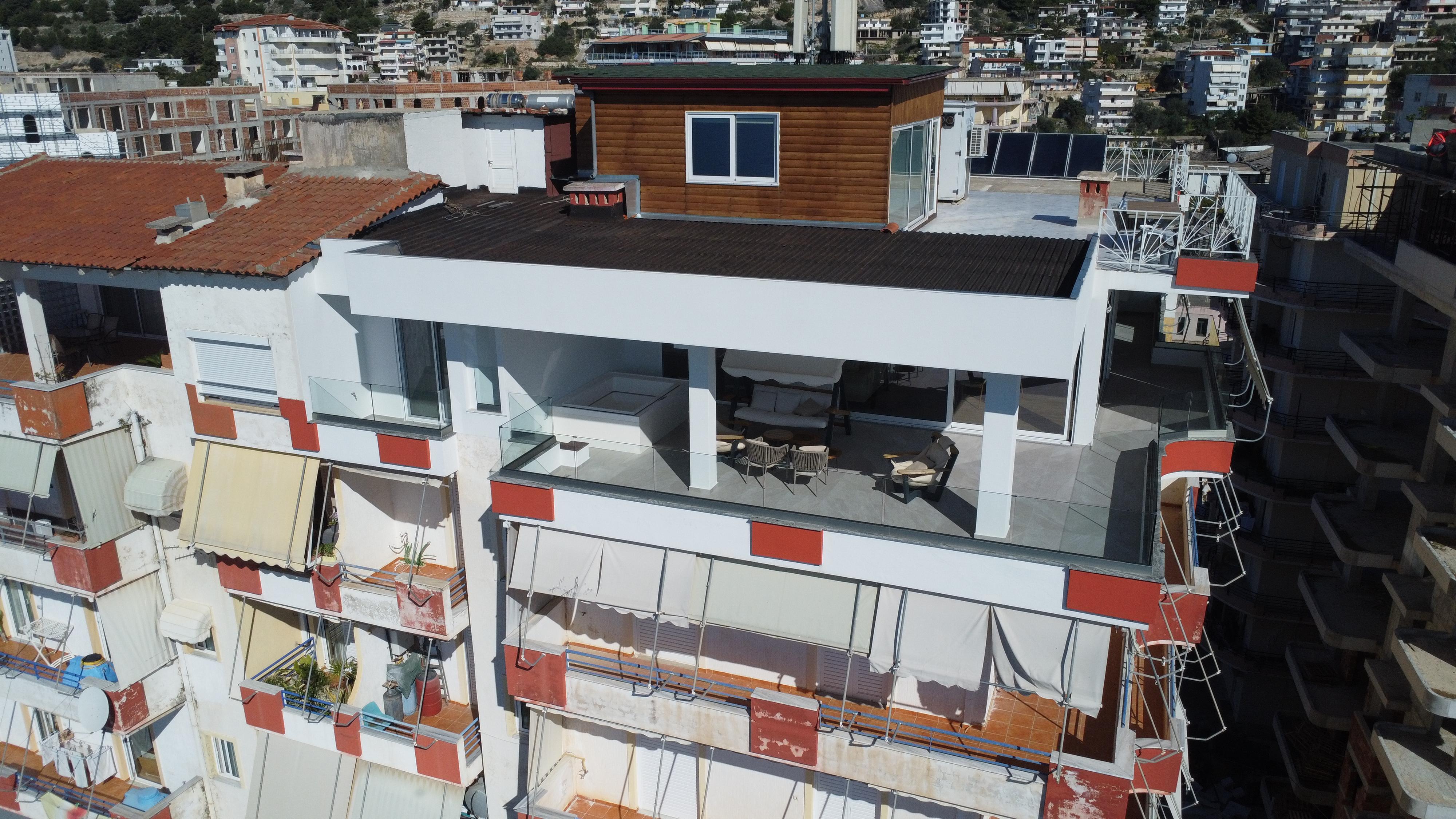 Accommodation Business Property for Sale in Saranda – Apartment Complex with Penthouse, Parking and Commercial Space