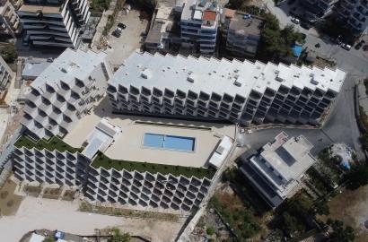 Appartement de luxe 1+1 avec vue sur la mer, cuisine séparée et grand séjour – Ionian Bay Residence, Saranda.