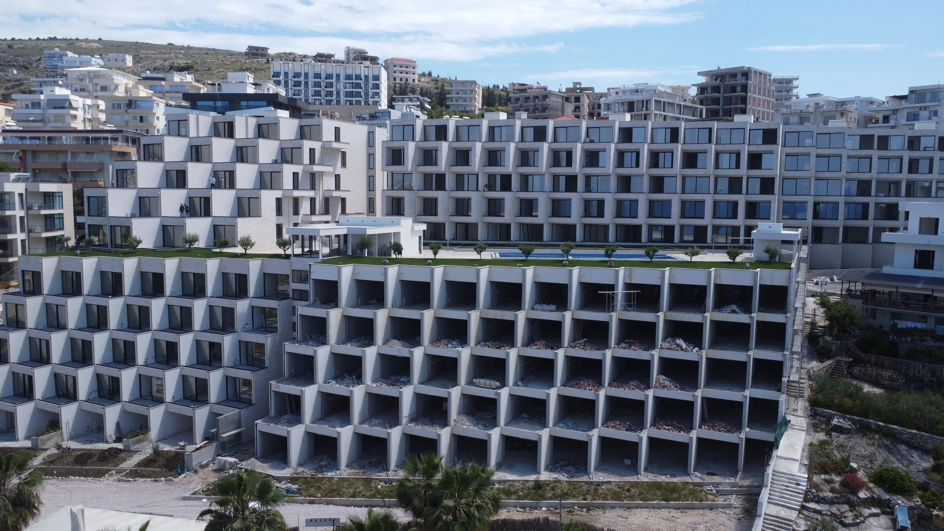 Seaview Property for Sale in Saranda , Albania – 2+1 Apartment at Ionian Bay Residence , First Line