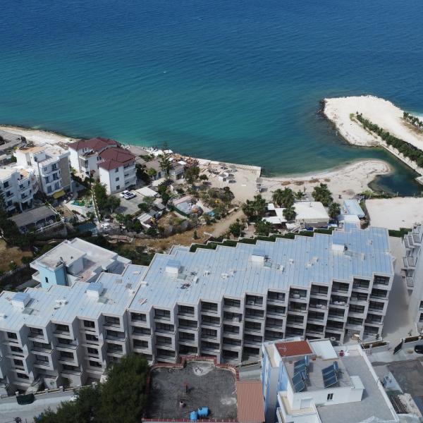 1-roms leilighet med sjøutsikt til salgs i Ionian Bay Residence – Strandnær eiendom i Saranda