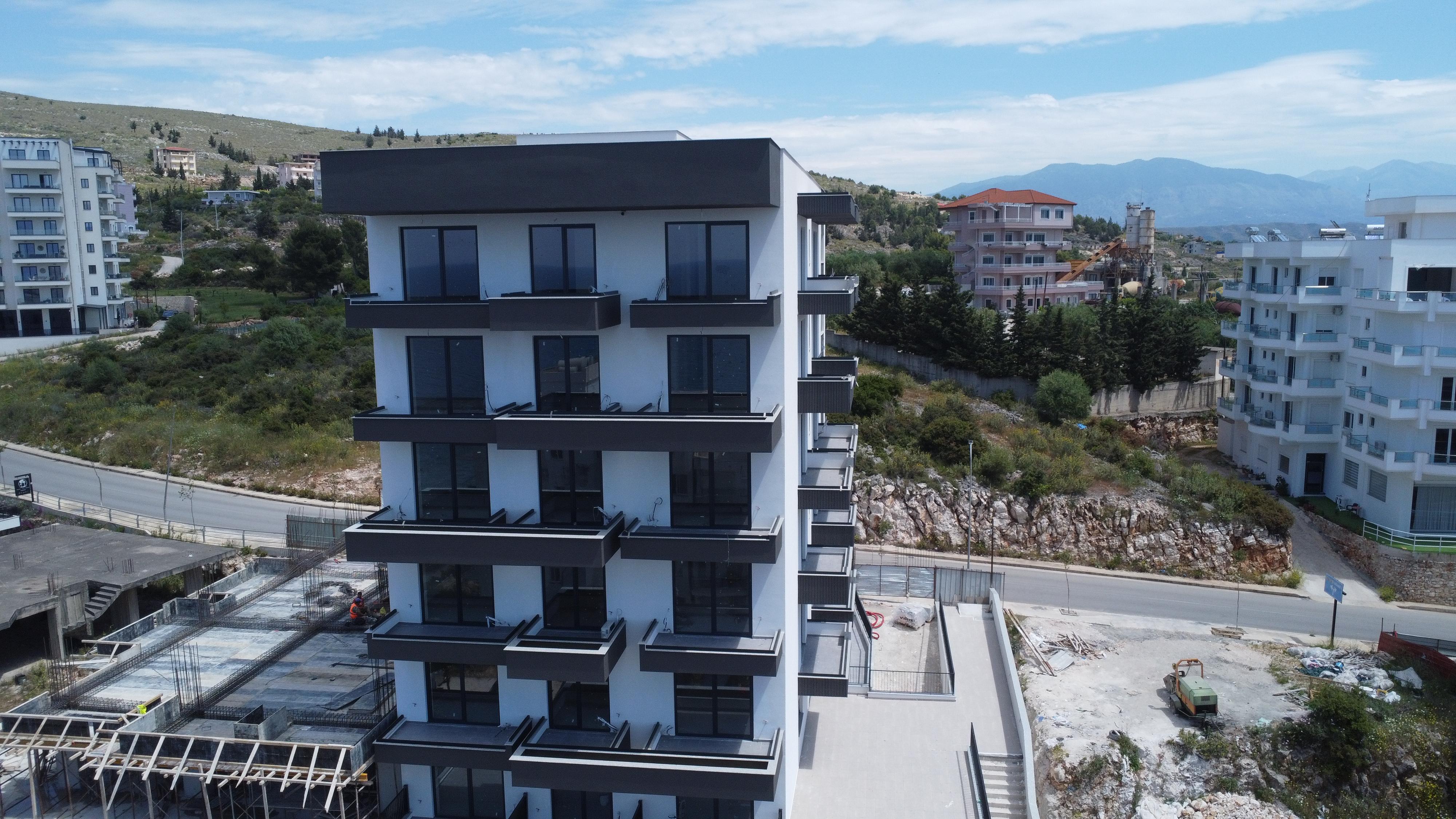 1+1 Seaview Apartment for Sale in Saranda – Butrinti Road Area