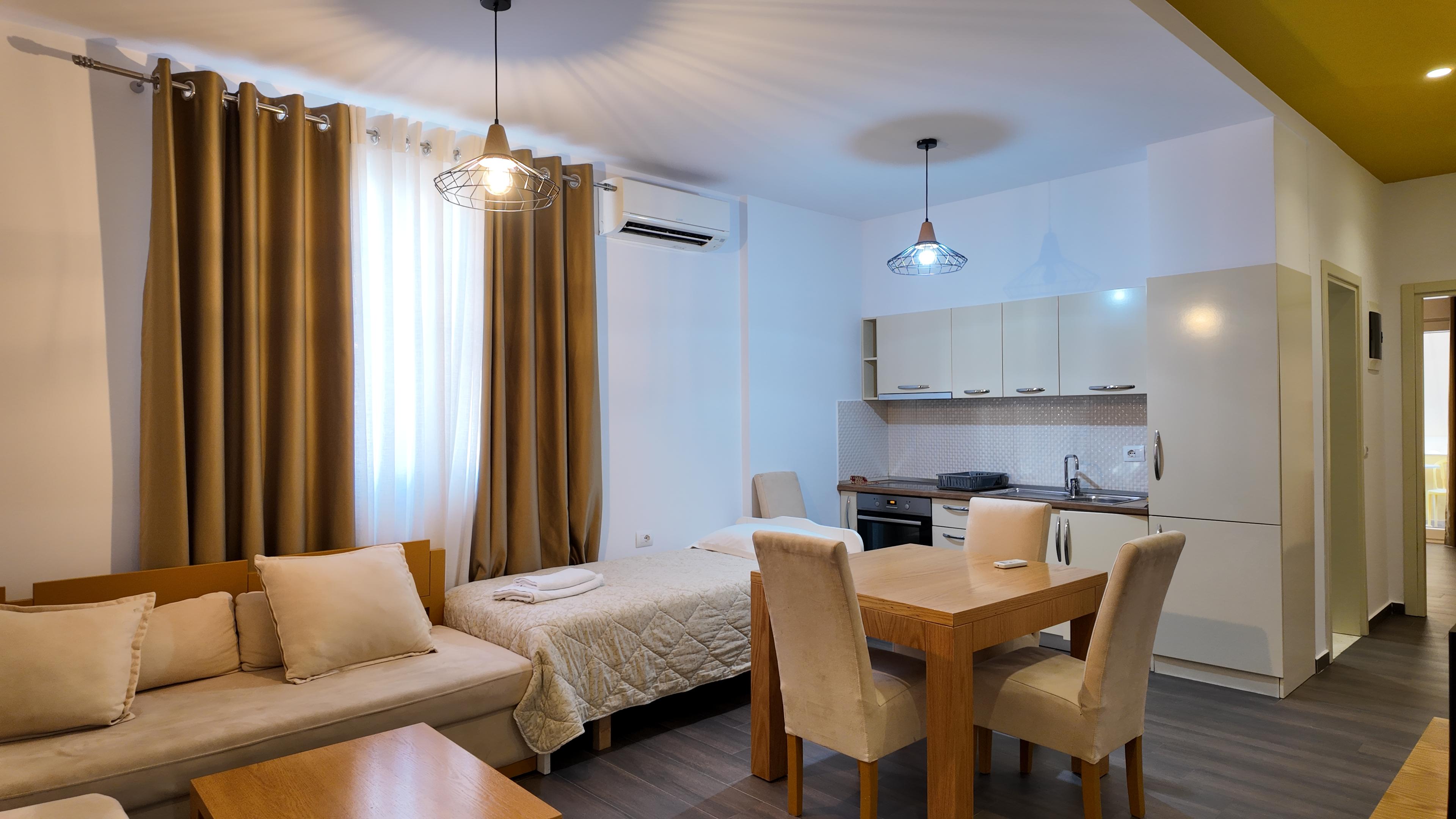 Accommodation Business Property for Sale in Saranda – Apartment Complex with Penthouse, Parking and Commercial Space