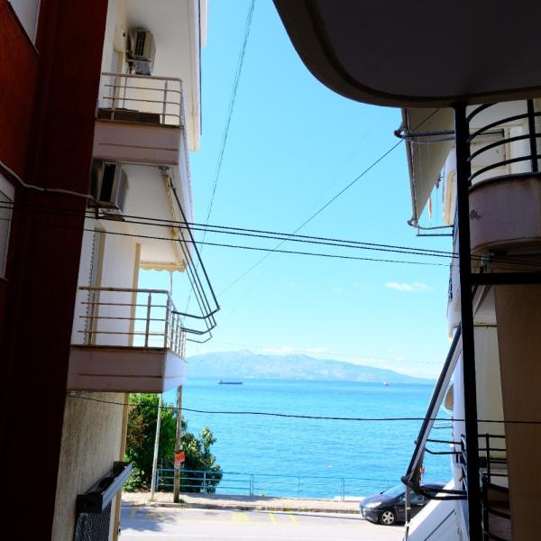 Appartamento con Vista Mare con 1 Camera da Letto in Vendita a Saranda – Via Butrinti, a Soli 60m dal Mare