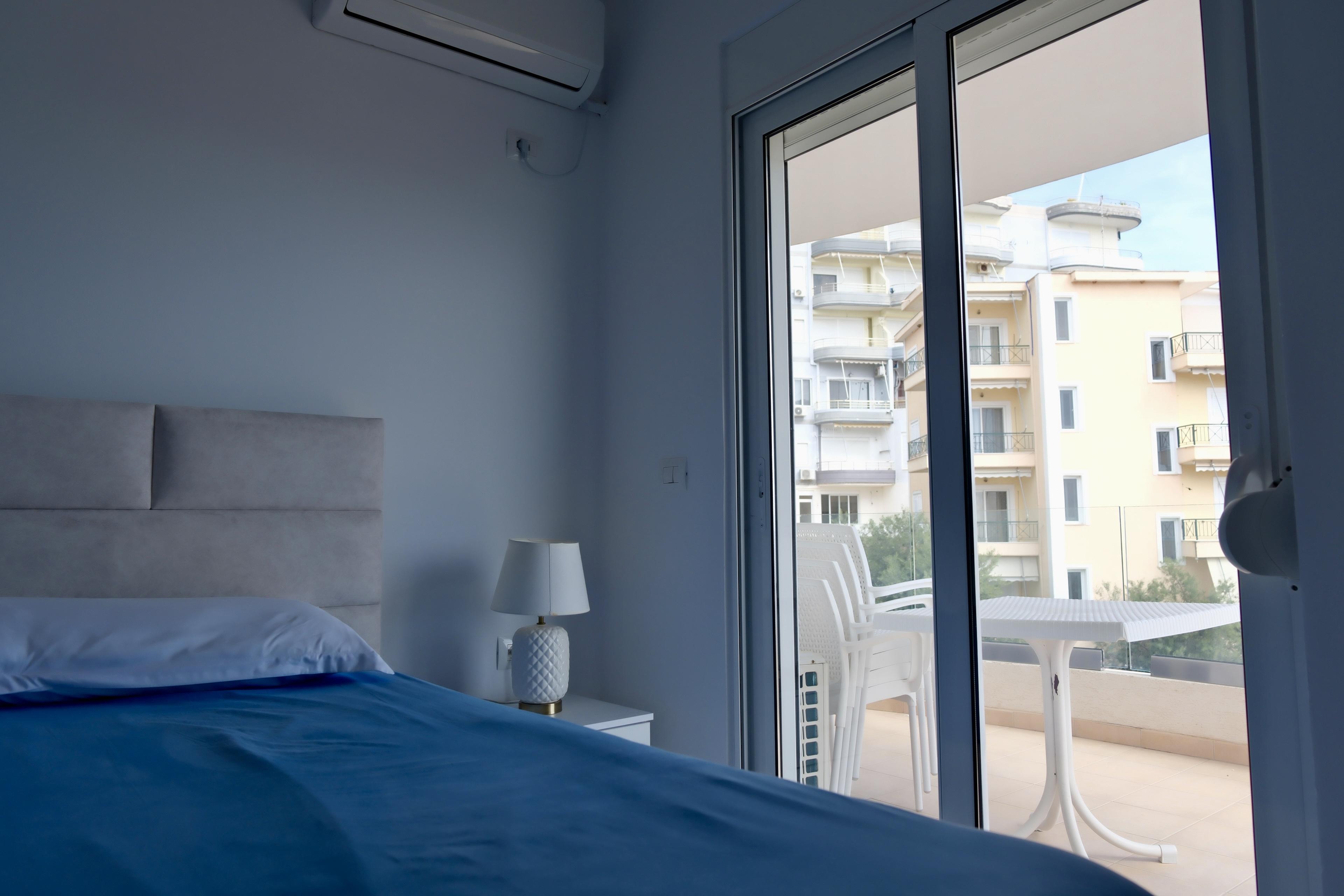 Sea View 2-Bedroom Apartment for Sale at White Residence 1, Saranda – Fully Furnished with Panoramic Views