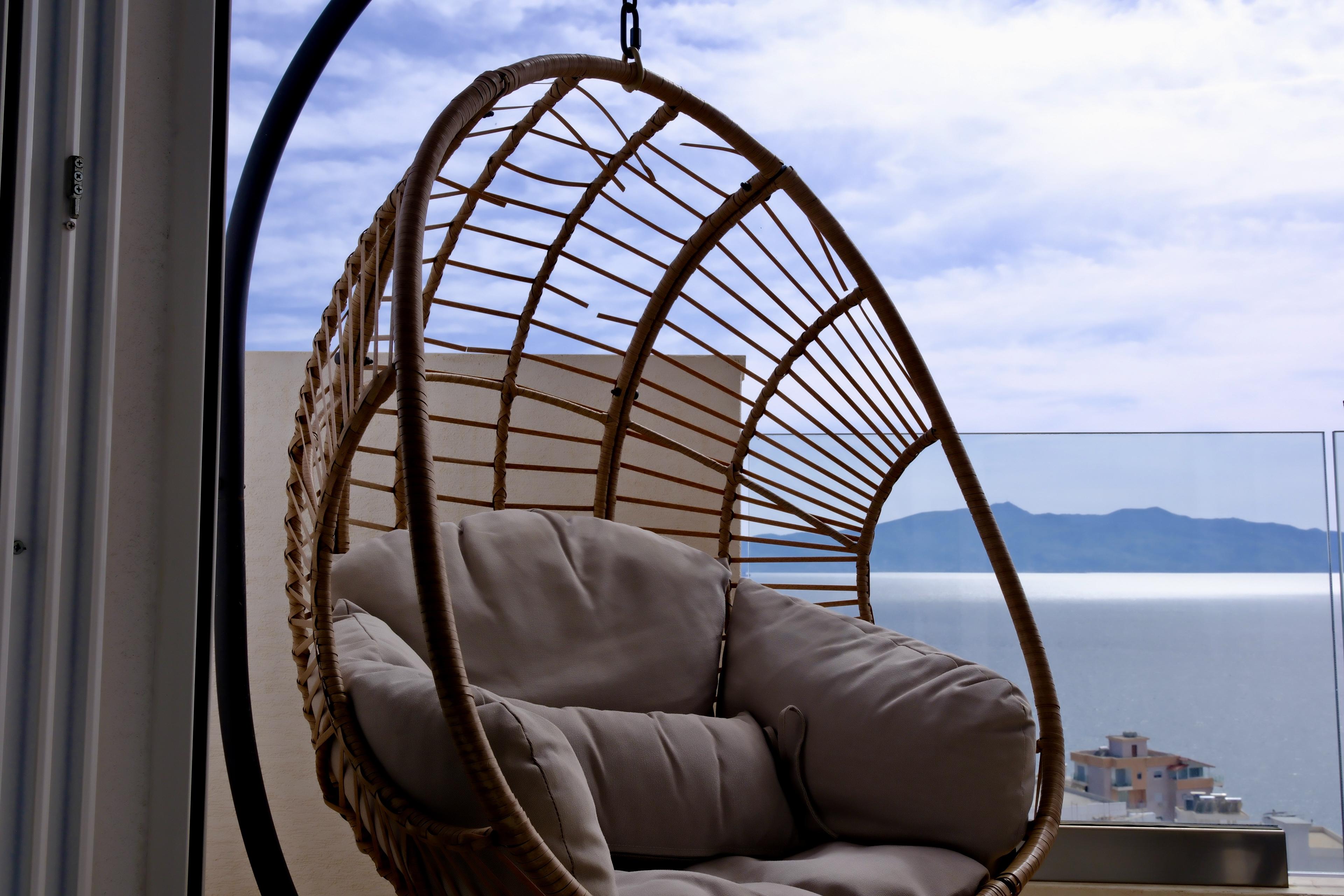 Sea View 2-Bedroom Apartment for Sale at White Residence 1, Saranda – Fully Furnished with Panoramic Views