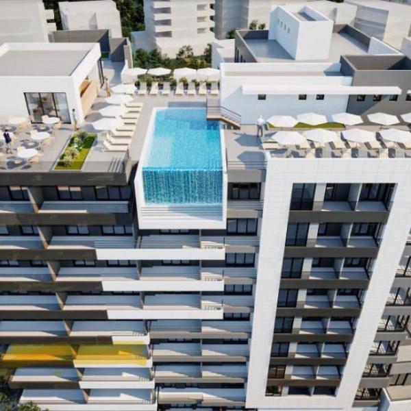 2 luksusowe apartamenty z widokiem na morze, każdy z 2 sypialniami na sprzedaż w Sarandzie – Idealna nieruchomość przy plaży na AirBnB w centrum