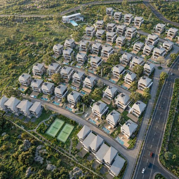 Kompleks Rezidencial për Shitje në Mëngull, Tiranë | Vila, Banesa Duplex & Godina Moderne Rezidenciale